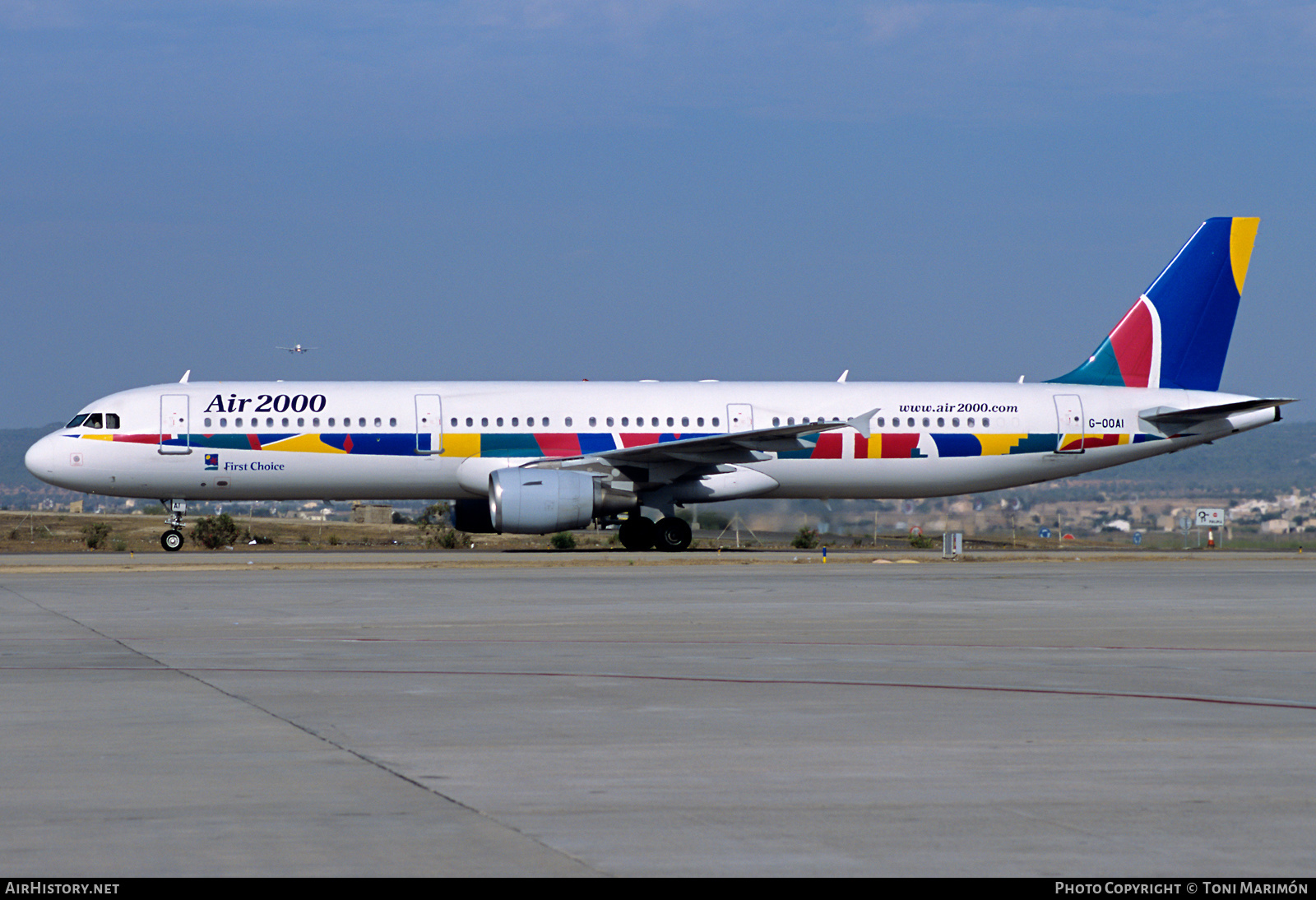 Aircraft Photo of G-OOAI | Airbus A321-211 | Air 2000 | AirHistory.net #595174