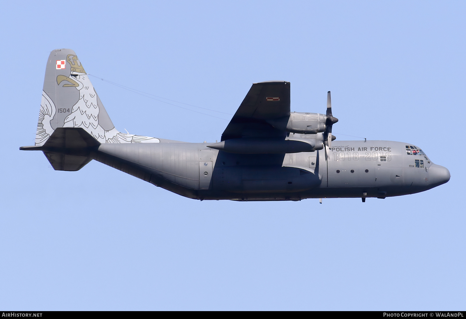 Aircraft Photo of 1504 | Lockheed C-130E Hercules (L-382) | Poland - Air Force | AirHistory.net #595184