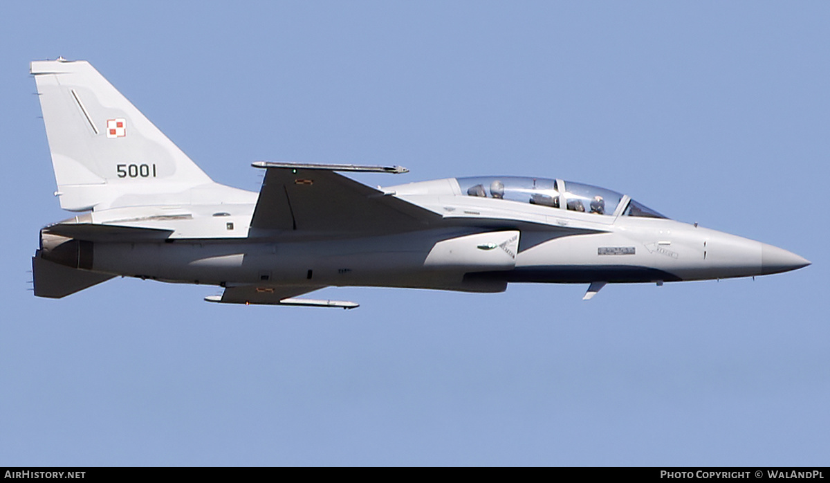 Aircraft Photo of 5001 | Korea Aerospace FA-50GF Golden Eagle | Poland - Air Force | AirHistory.net #595186