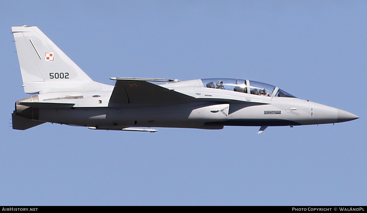 Aircraft Photo of 5002 | Korea Aerospace FA-50GF Golden Eagle | Poland - Air Force | AirHistory.net #595188