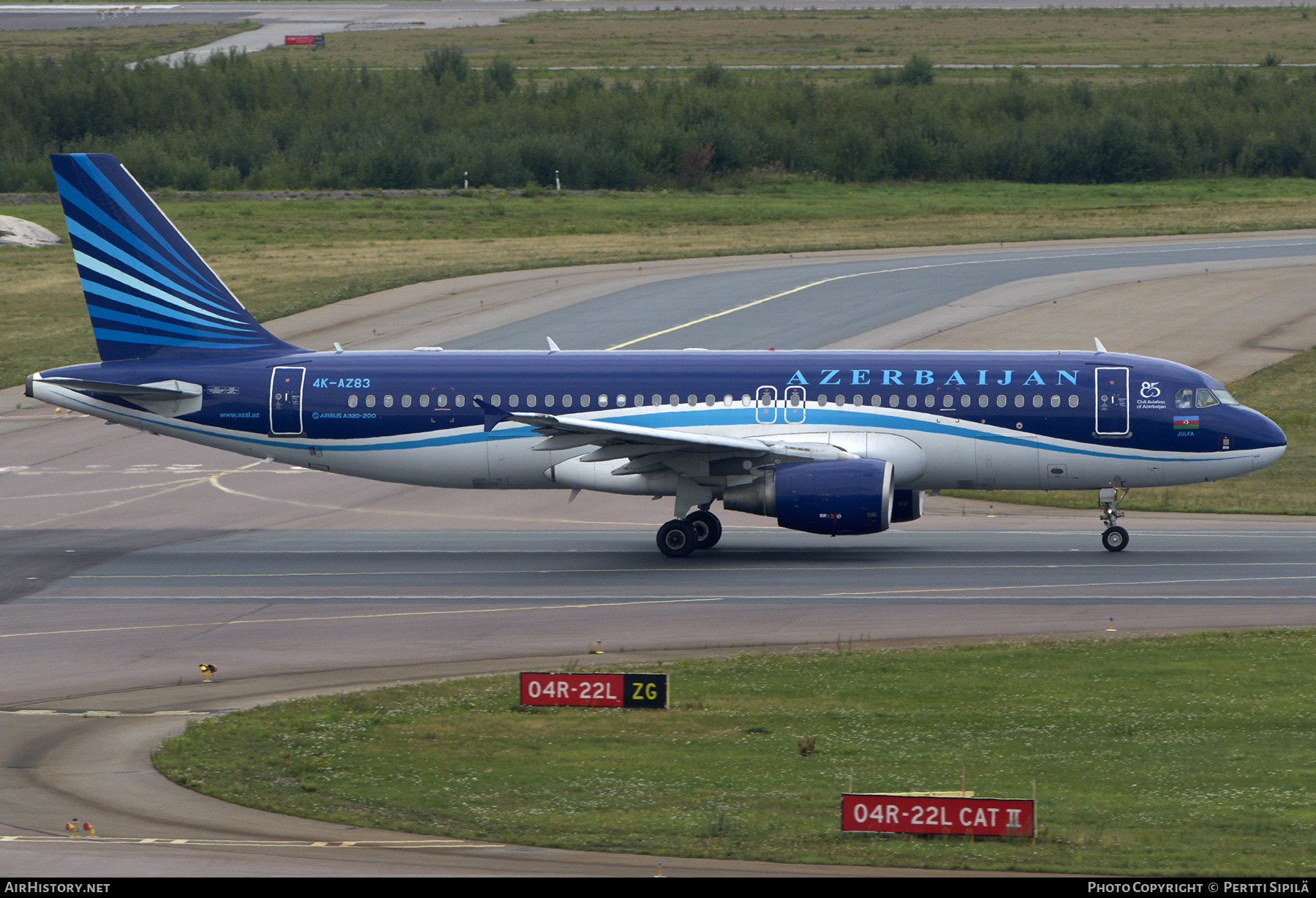 Aircraft Photo of 4K-AZ83 | Airbus A320-214 | Azerbaijan Airlines - AZAL - AHY | AirHistory.net #595226