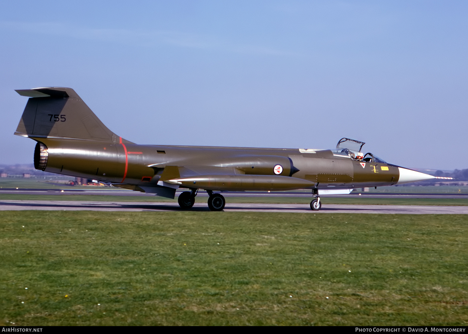 Aircraft Photo of 755 | Lockheed CF-104 Starfighter | Norway - Air Force | AirHistory.net #595249