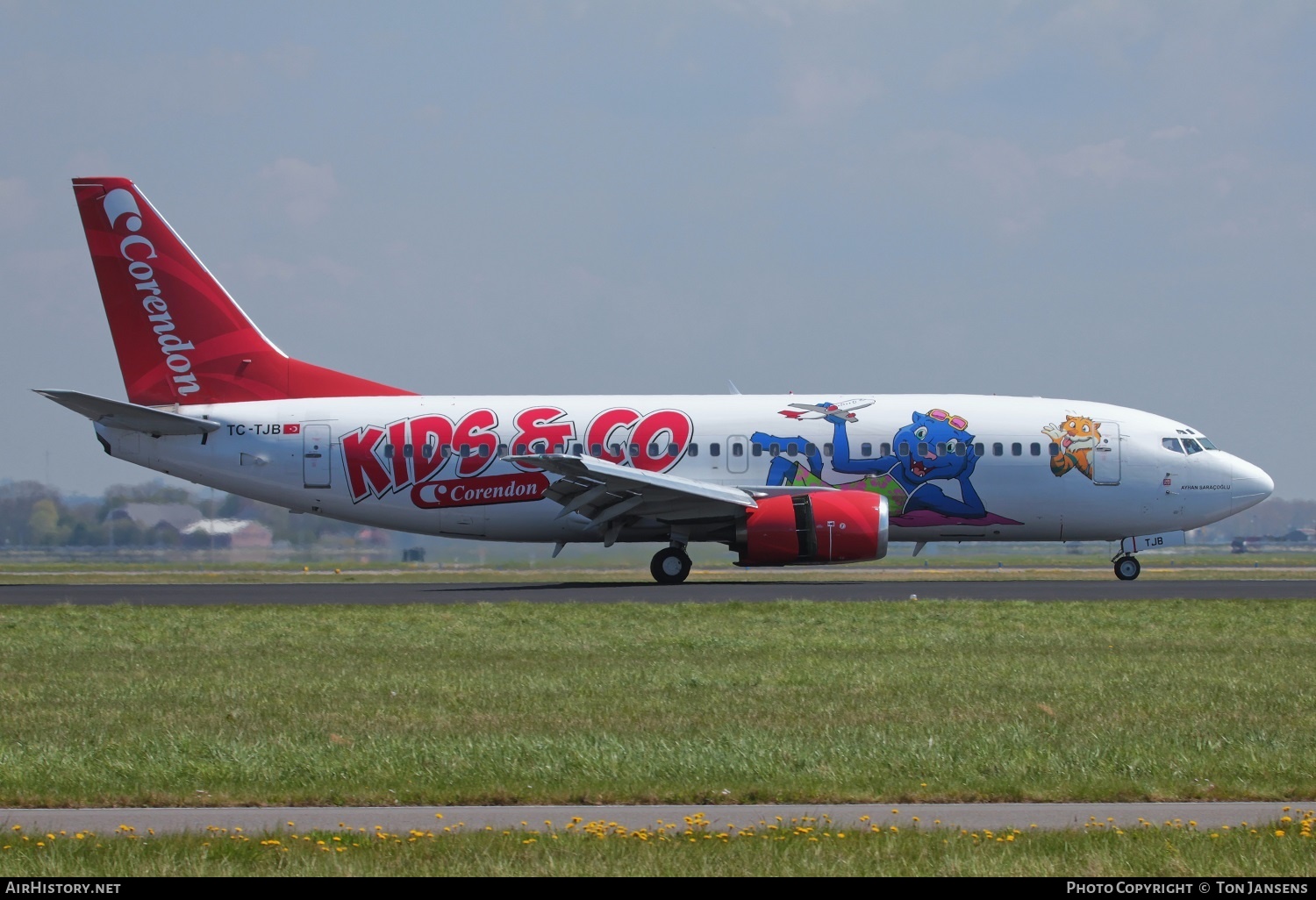 Aircraft Photo of TC-TJB | Boeing 737-3Q8 | Corendon Airlines | AirHistory.net #595252