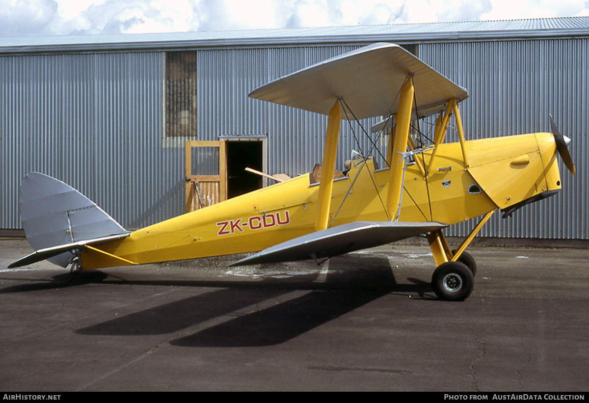 Aircraft Photo of ZK-CDU | De Havilland D.H. 82A Tiger Moth | AirHistory.net #595254