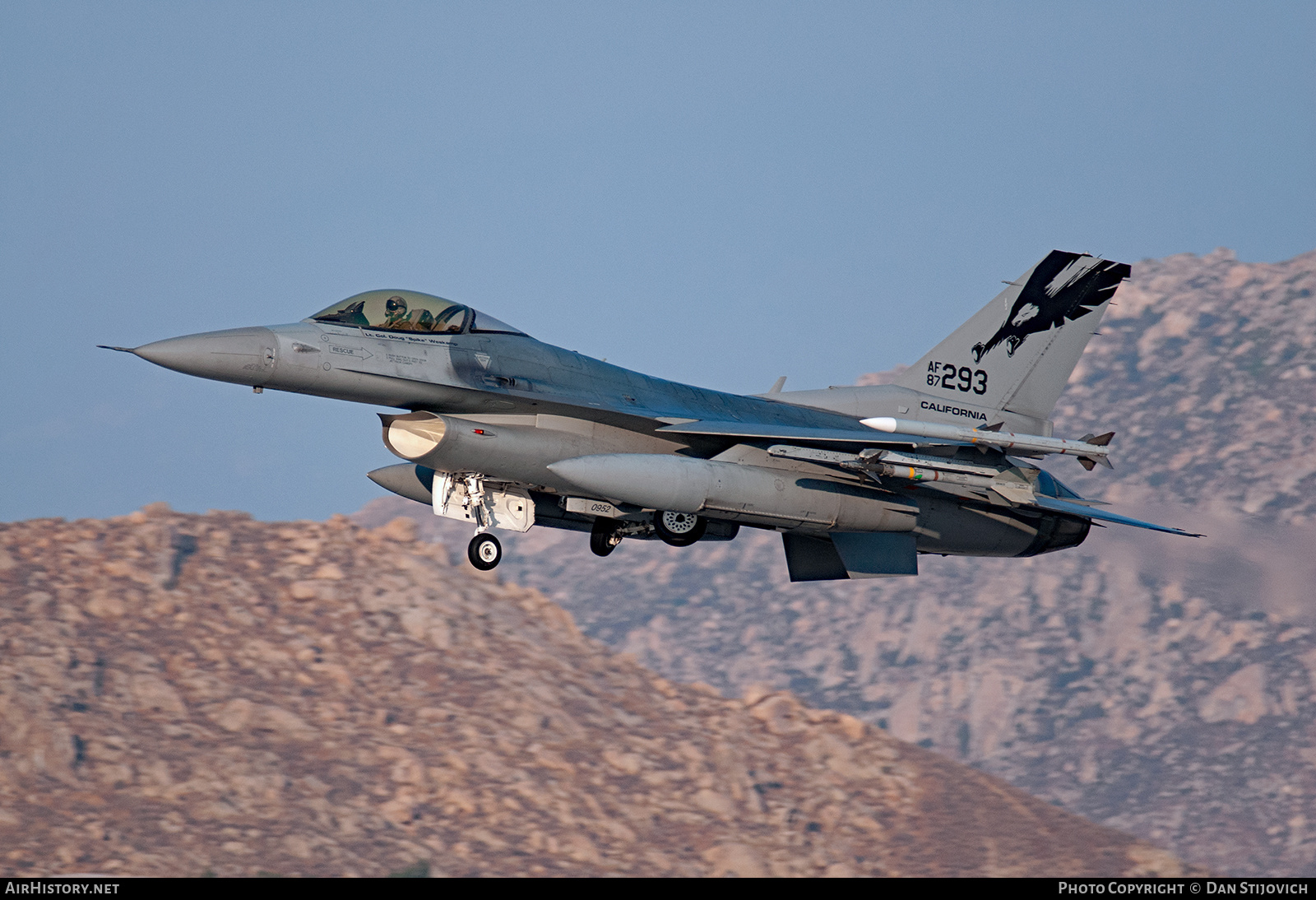 Aircraft Photo of 87-0293 / AF87-293 | General Dynamics F-16C Fighting Falcon | USA - Air Force | AirHistory.net #595257