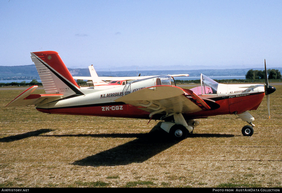 Aircraft Photo of ZK-CGZ | Morane-Saulnier MS-885 Super Rallye | NZ Aerosales | AirHistory.net #595263