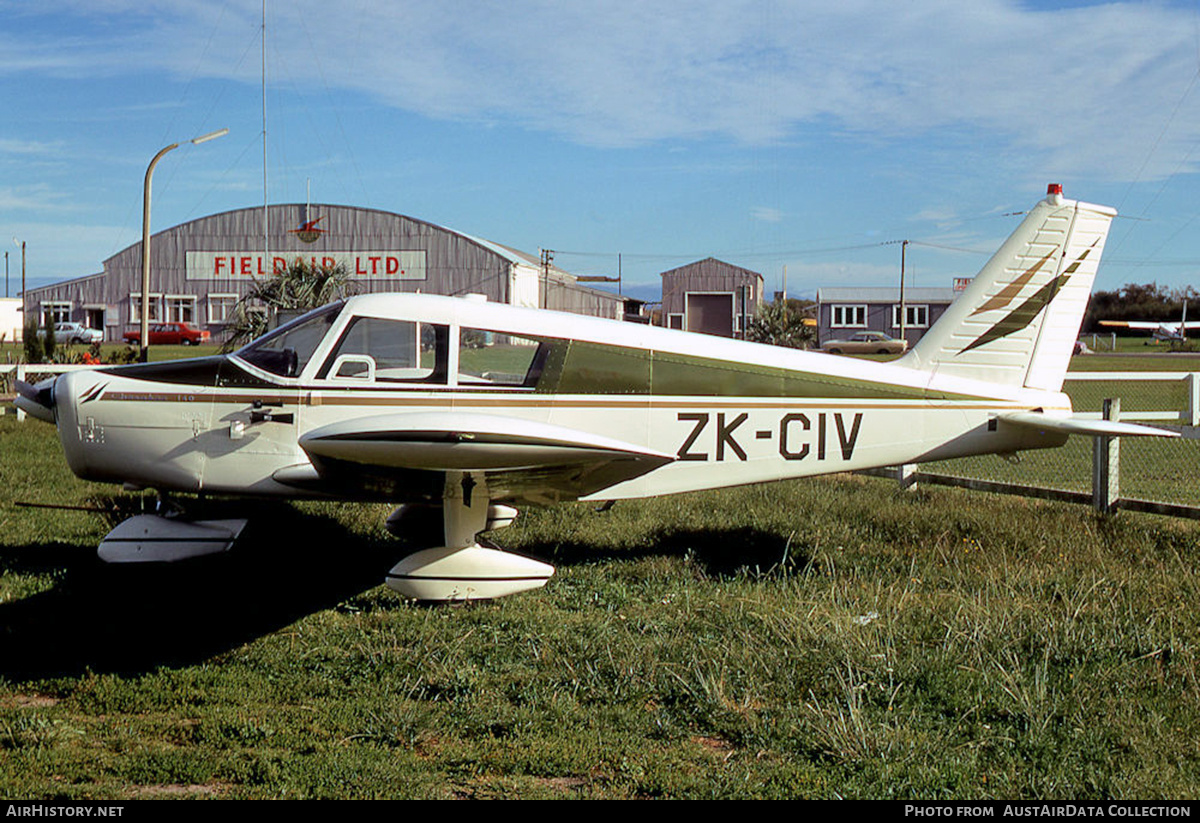 Aircraft Photo of ZK-CIV | Piper PA-28-140 Cherokee | AirHistory.net #595270