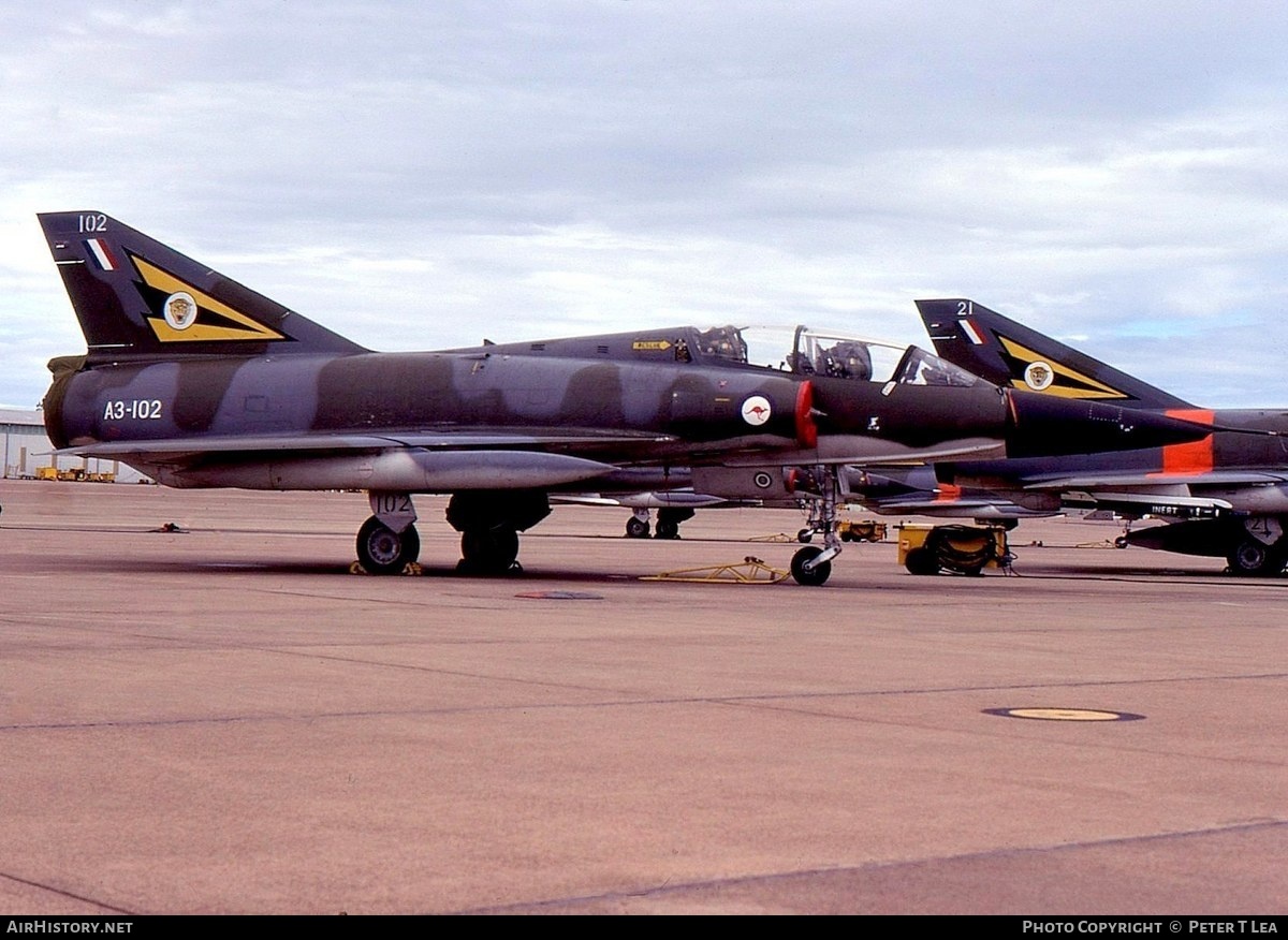 Aircraft Photo of A3-102 | Dassault Mirage IIID | Australia - Air Force | AirHistory.net #595277