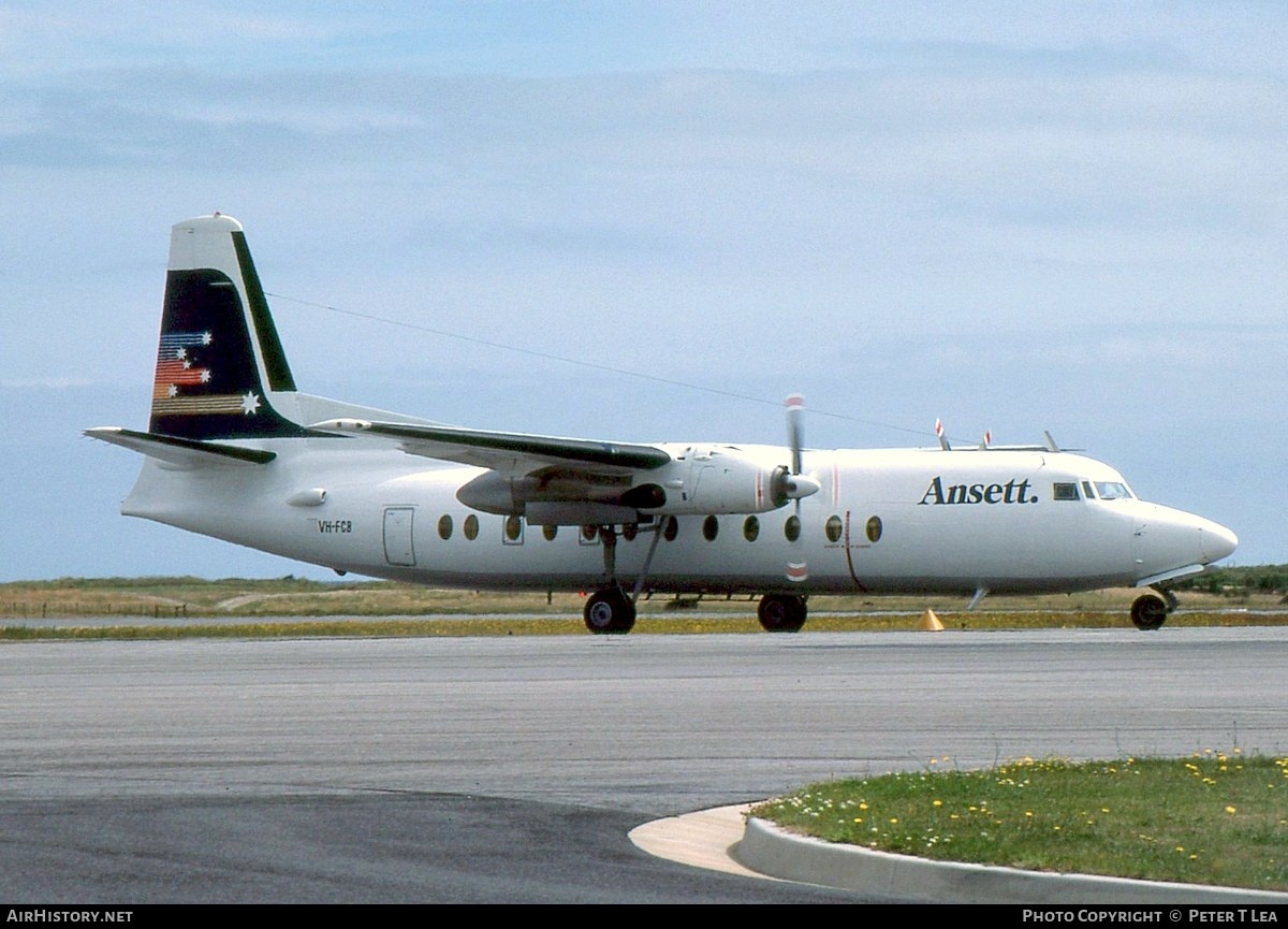 Aircraft Photo of VH-FCB | Fokker F27-500F Friendship | Ansett | AirHistory.net #595283