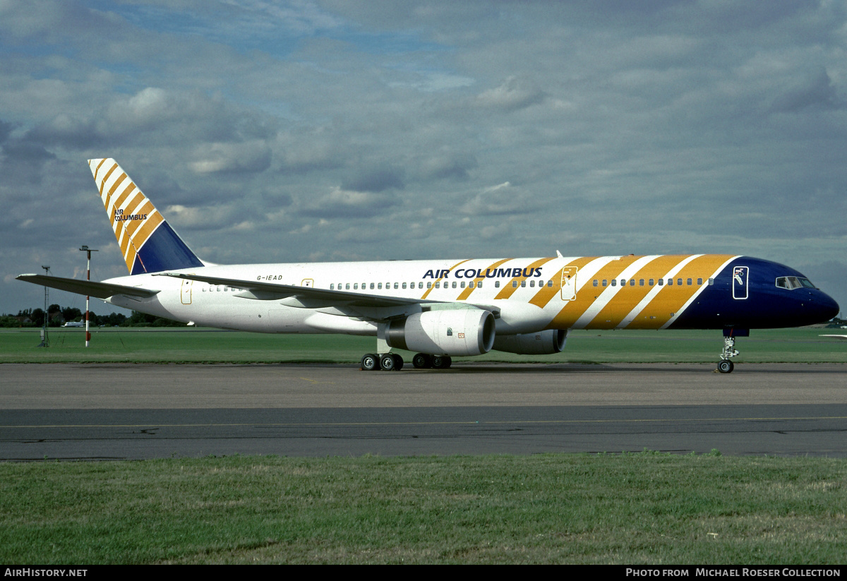 Aircraft Photo of G-IEAD | Boeing 757-236 | Air Columbus | AirHistory.net #595286