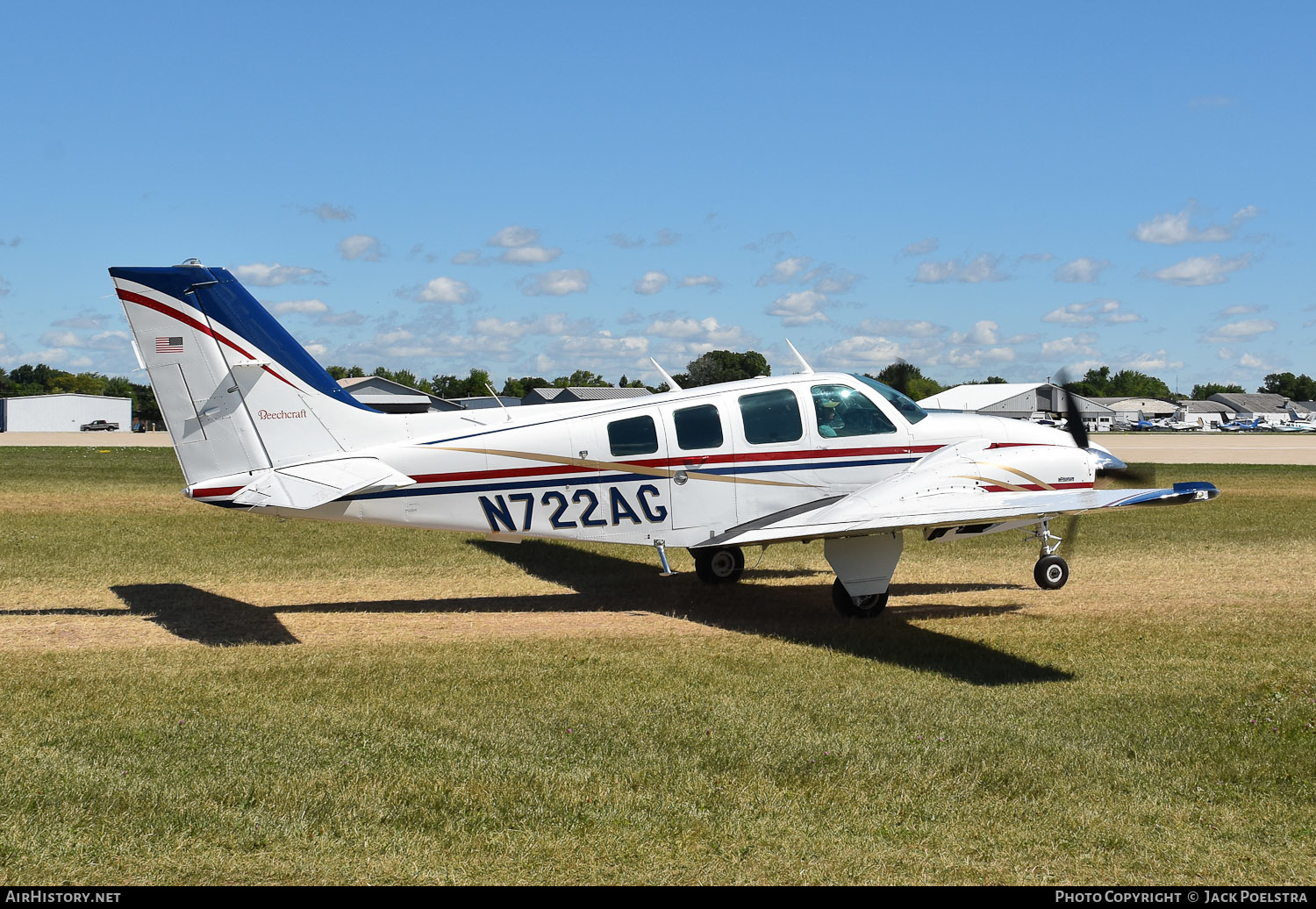Aircraft Photo of N722AG | Beech 58 Baron | AirHistory.net #595292