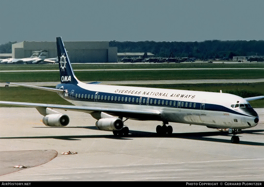 Aircraft Photo of N866F | McDonnell Douglas DC-8-63CF | Overseas National Airways - ONA | AirHistory.net #595305