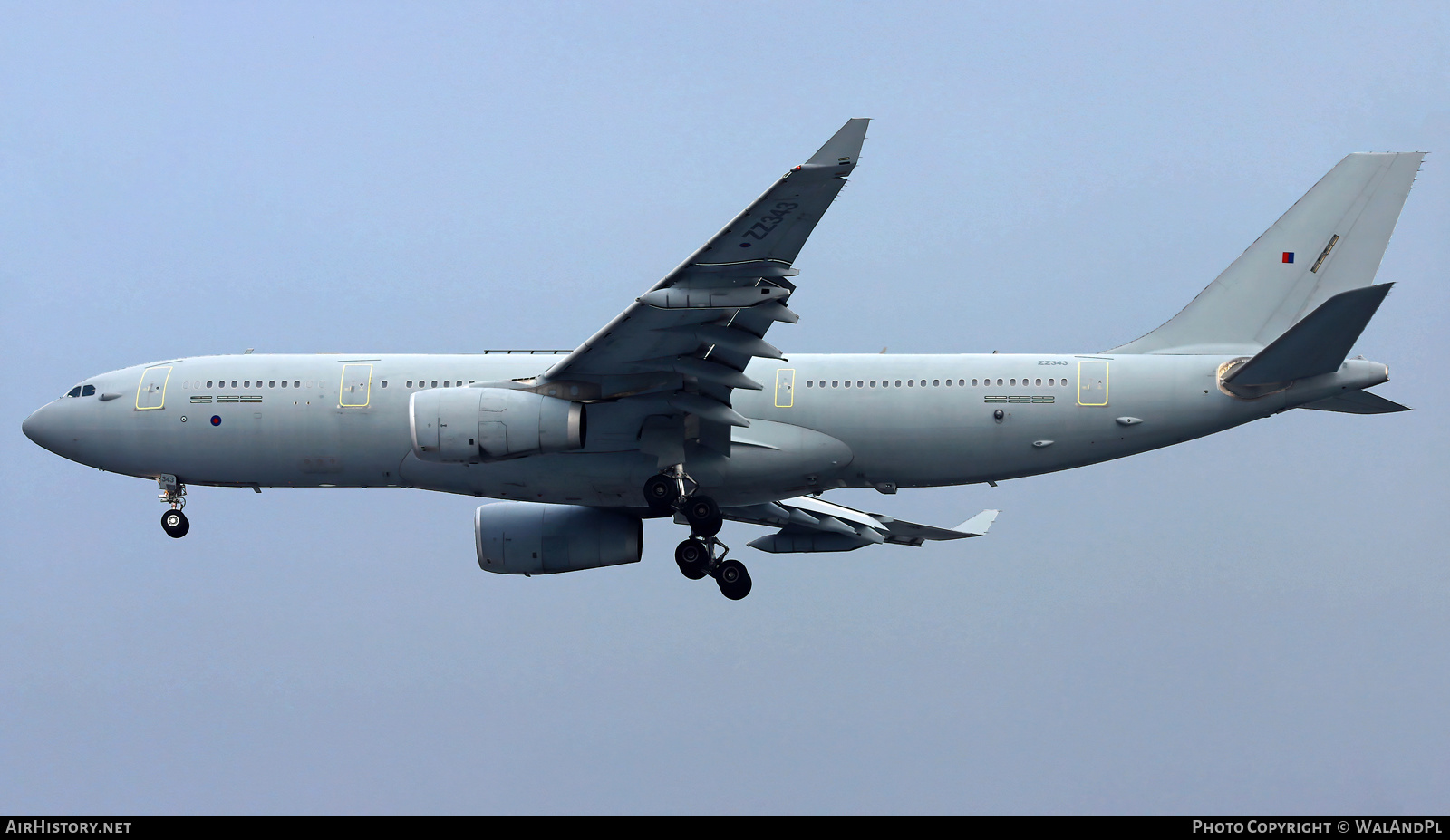 Aircraft Photo of ZZ343 | Airbus A330 Voyager KC2 (A330-243MRTT) | UK - Air Force | AirHistory.net #595310