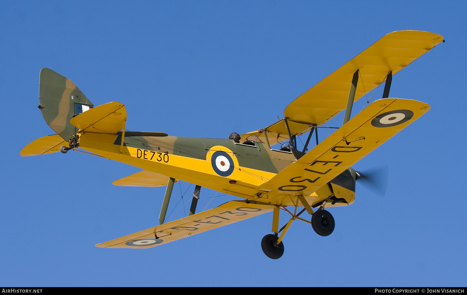 Aircraft Photo of 9H-RAF / DE730 | De Havilland D.H. 82A Tiger Moth | UK - Air Force | AirHistory.net #595317