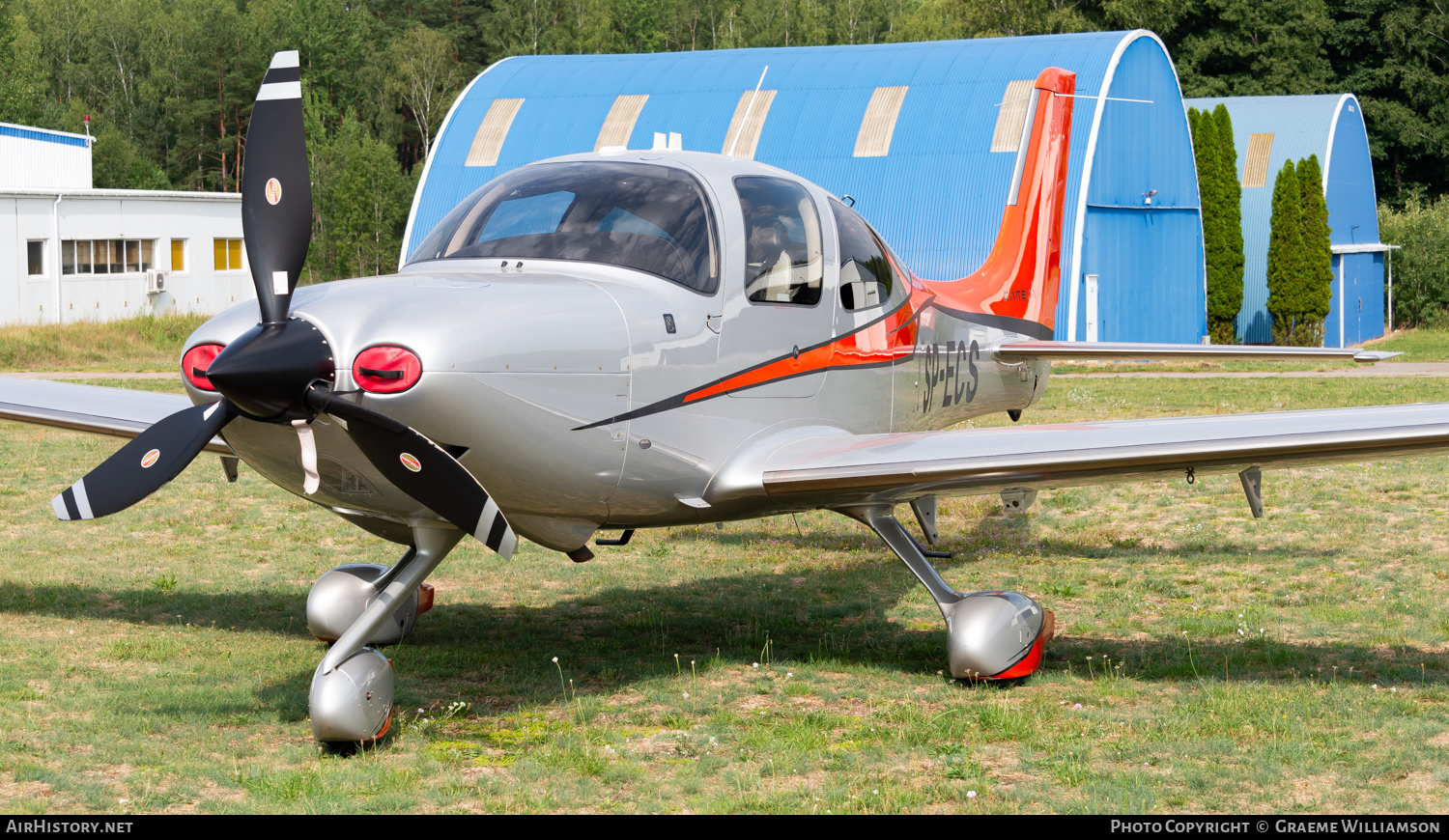 Aircraft Photo of SP-ECS | Cirrus SR-22T G5-GTS Carbon | AirHistory.net #595321