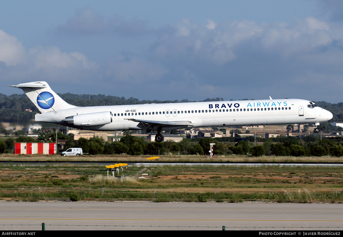 Aircraft Photo of UR-COC | McDonnell Douglas MD-83 (DC-9-83) | Bravo Airways | AirHistory.net #595332