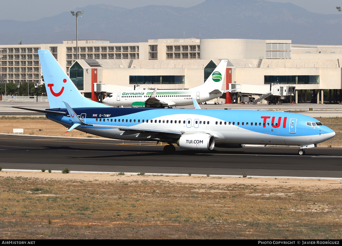 Aircraft Photo of G-TAWF | Boeing 737-8K5 | TUI | AirHistory.net #595333