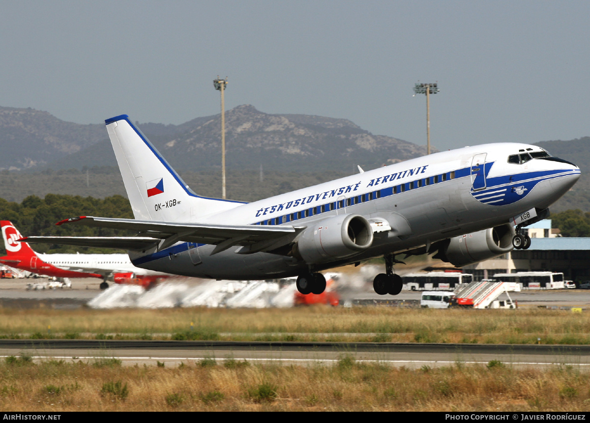 Aircraft Photo of OK-XGB | Boeing 737-55S | ČSA - Československé Aerolinie - Czechoslovak Airlines | AirHistory.net #595334