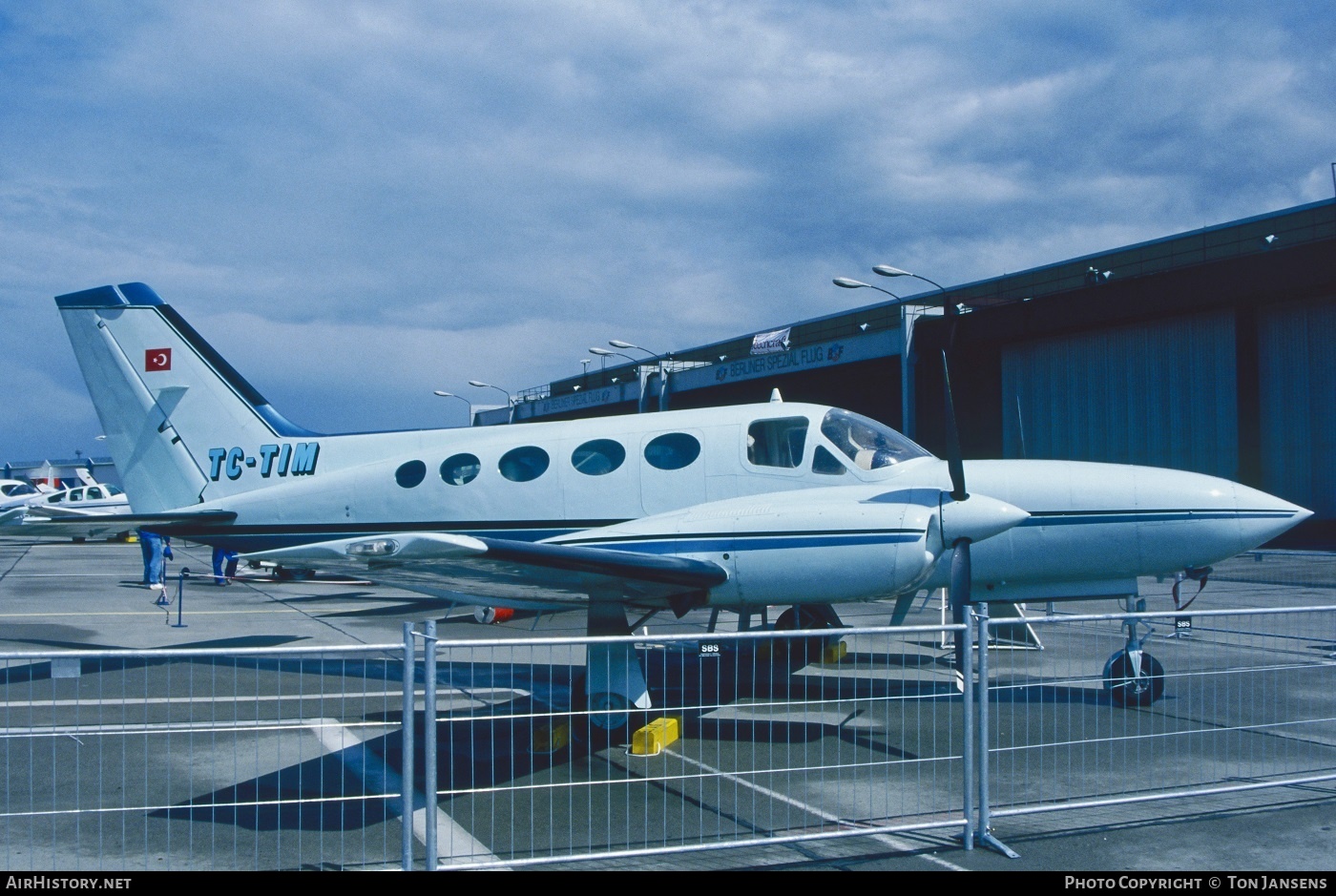 Aircraft Photo of TC-TIM | Cessna 421C Golden Eagle | AirHistory.net #595341