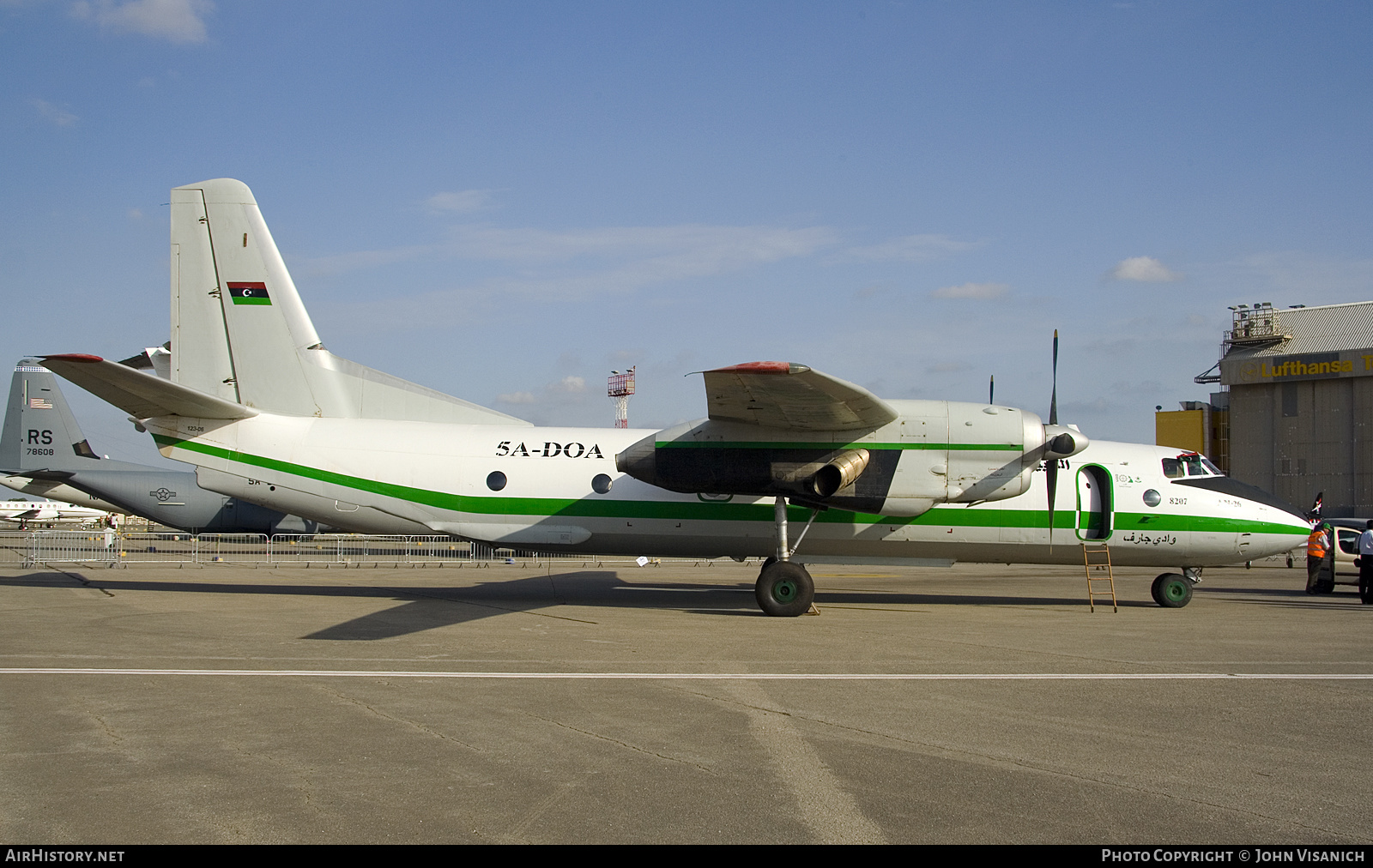 Aircraft Photo of 5A-DOA / 8207 | Antonov An-26 | Libyan Air Cargo | AirHistory.net #595351