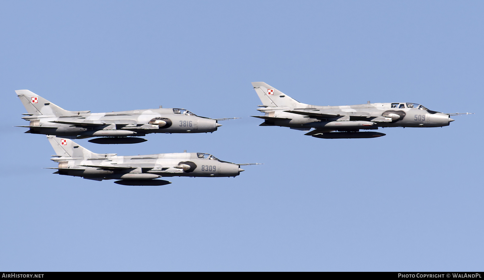 Aircraft Photo of 3816 | Sukhoi Su-22M4 | Poland - Air Force | AirHistory.net #595363