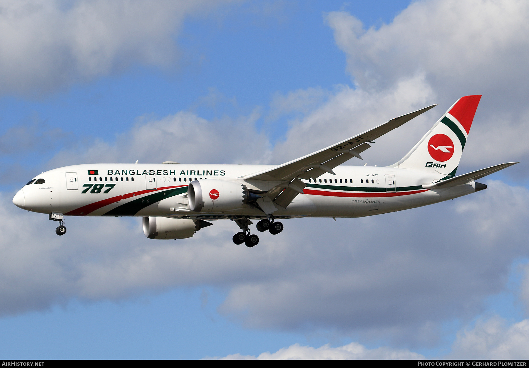 Aircraft Photo of S2-AJT | Boeing 787-8 Dreamliner | Biman Bangladesh Airlines | AirHistory.net #595365