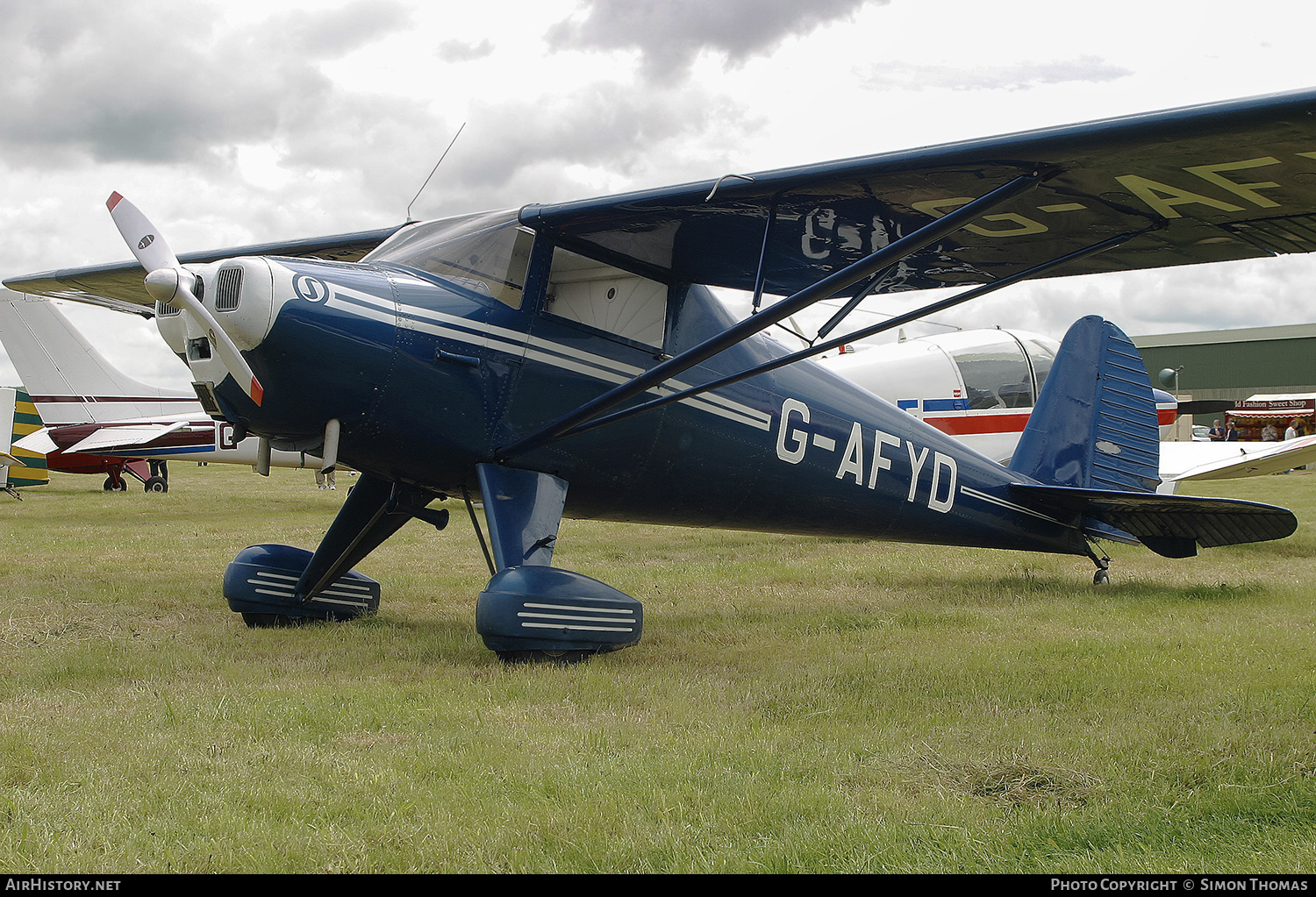 Aircraft Photo of G-AFYD | Luscombe 8F Silvaire | AirHistory.net #595366