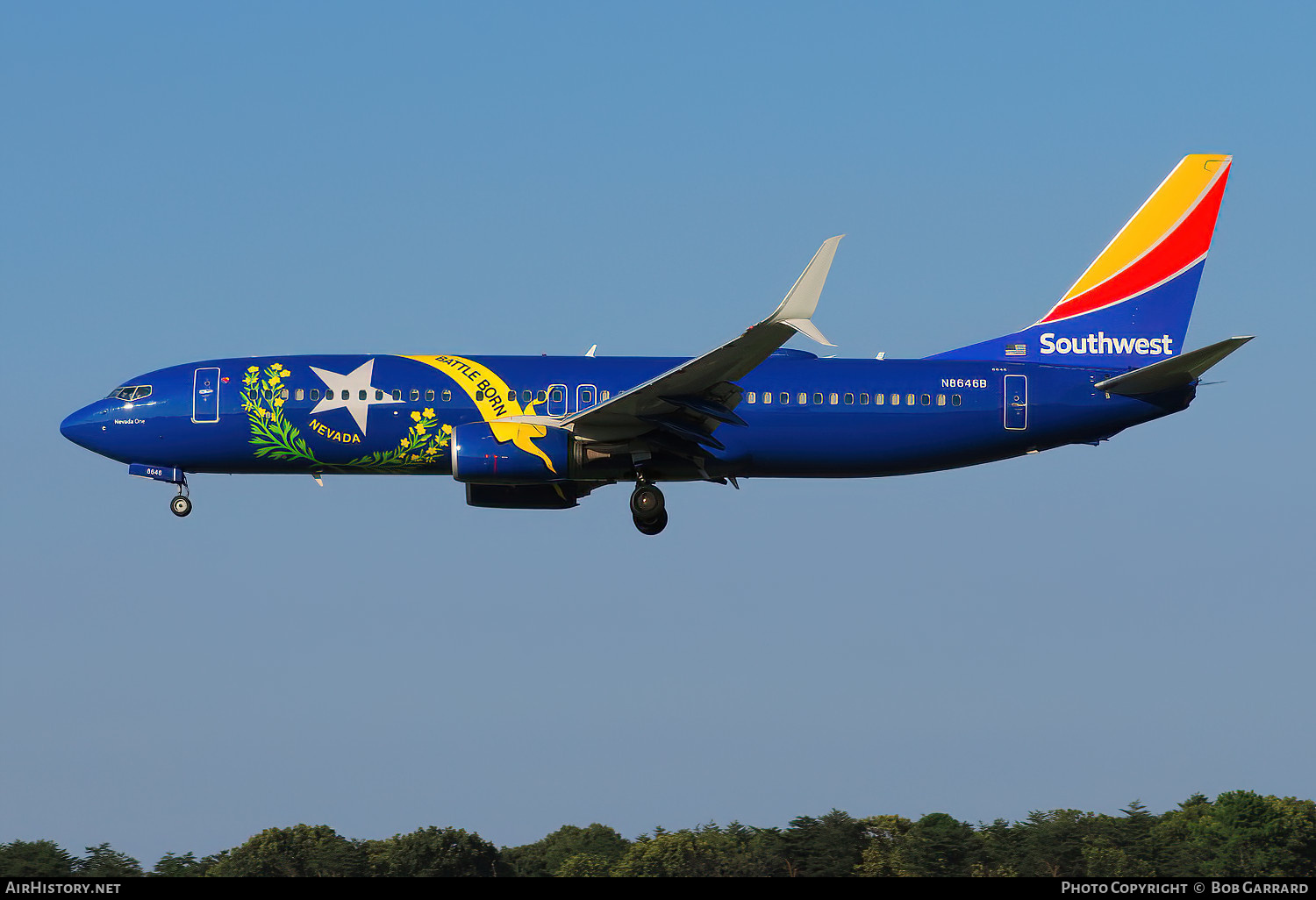 Aircraft Photo of N8646B | Boeing 737-8H4 | Southwest Airlines | AirHistory.net #595370