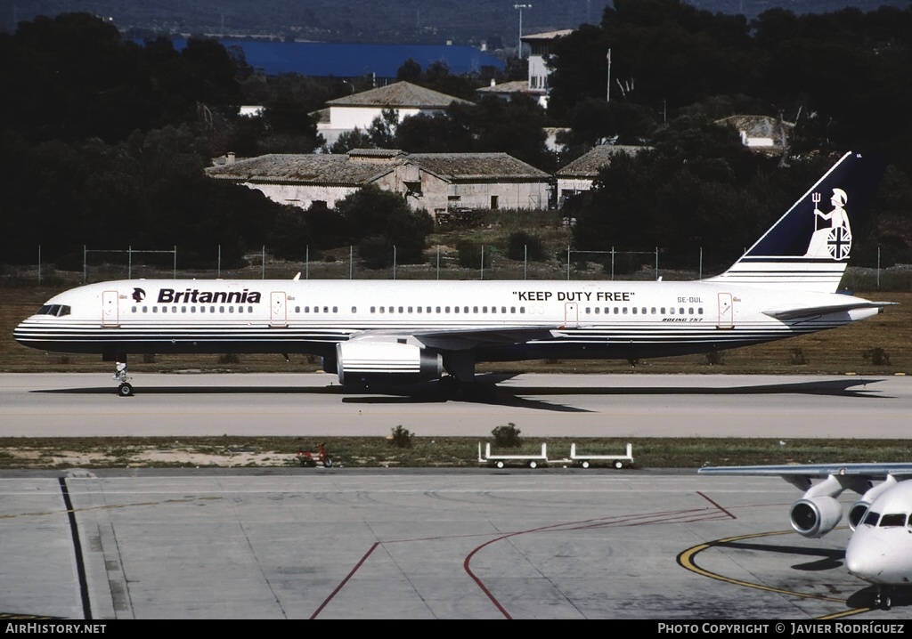 Aircraft Photo of SE-DUL | Boeing 757-2Y0 | Britannia Nordic | AirHistory.net #595375