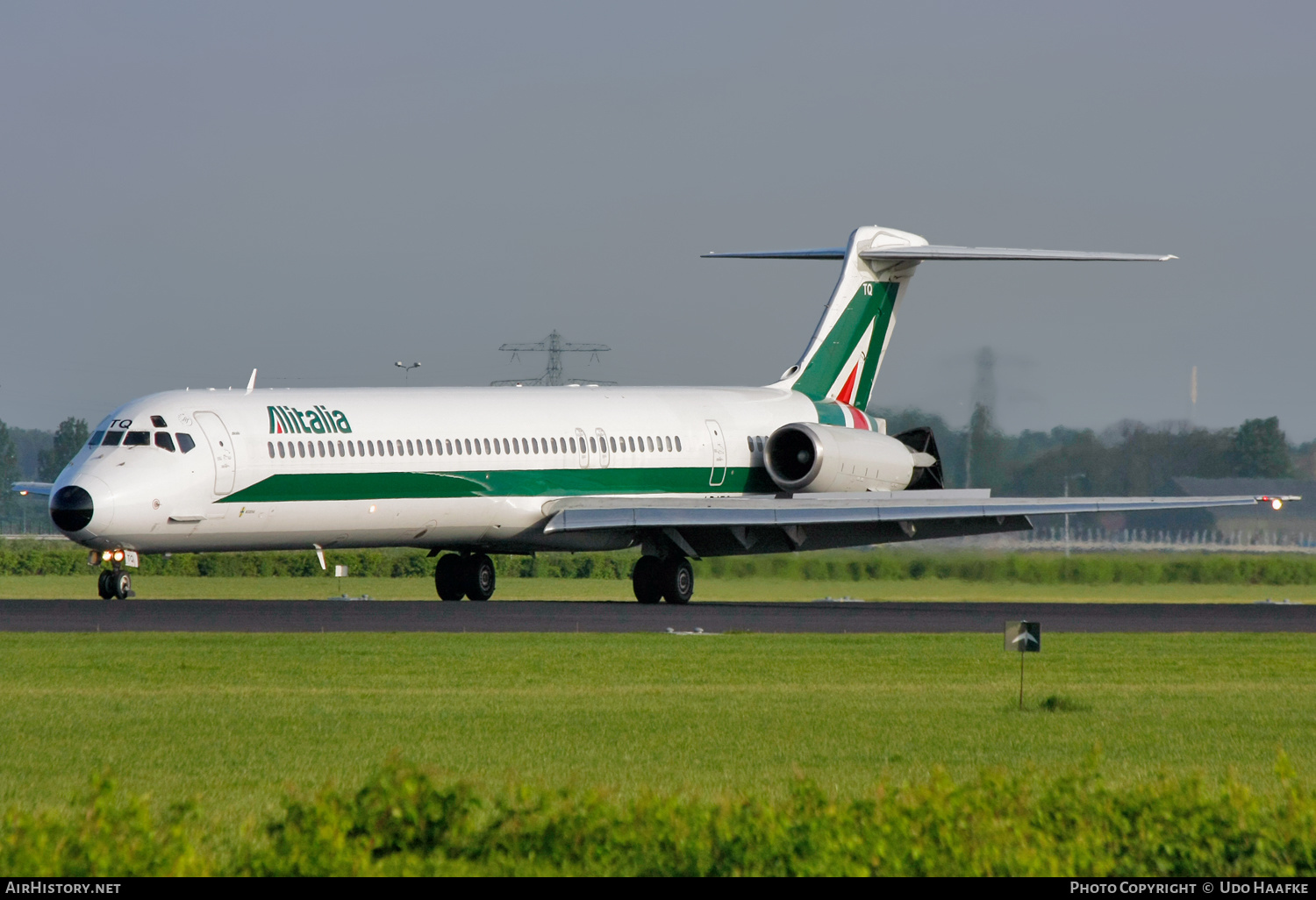 Aircraft Photo of I-DATQ | McDonnell Douglas MD-82 (DC-9-82) | Alitalia | AirHistory.net #595378