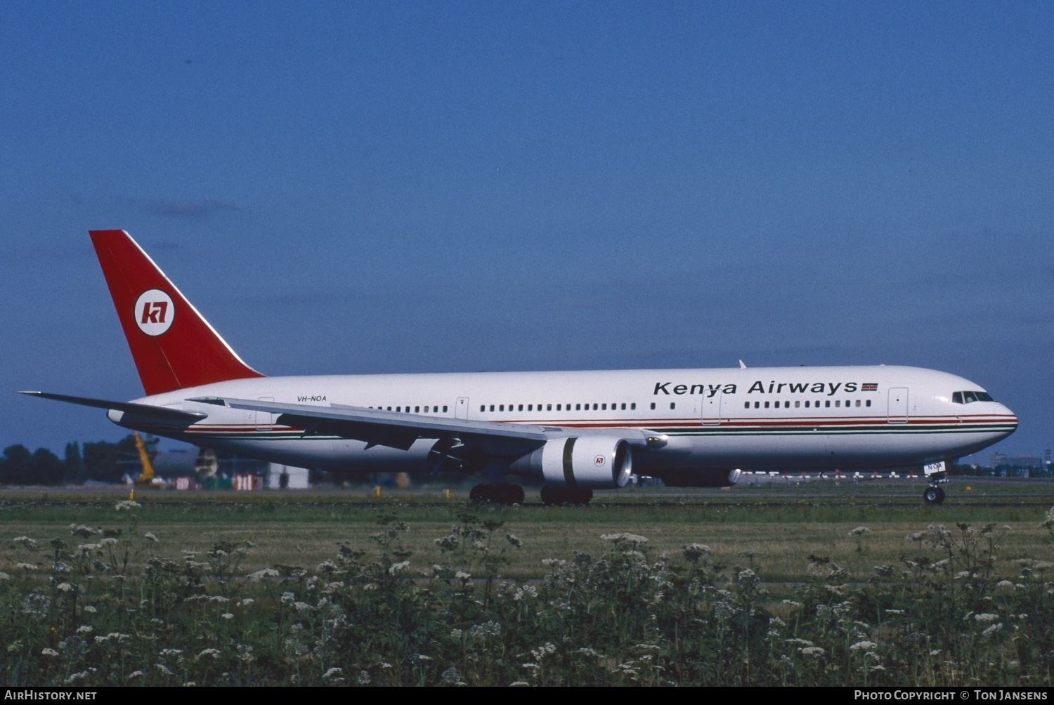 Aircraft Photo of VH-NOA | Boeing 767-33A/ER | Kenya Airways | AirHistory.net #595379