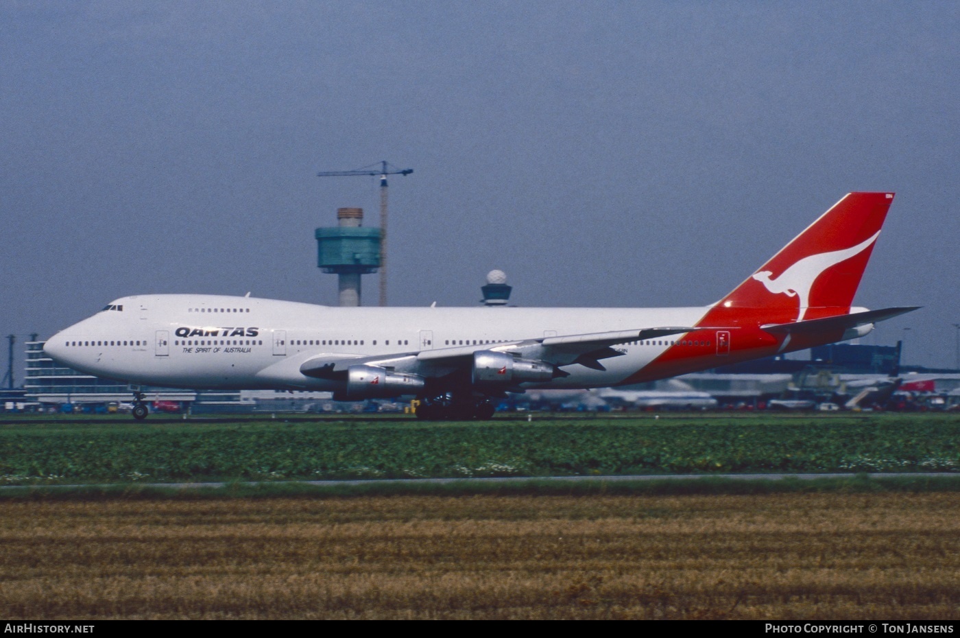 Aircraft Photo of VH-EBN | Boeing 747-238B | Qantas | AirHistory.net #595381