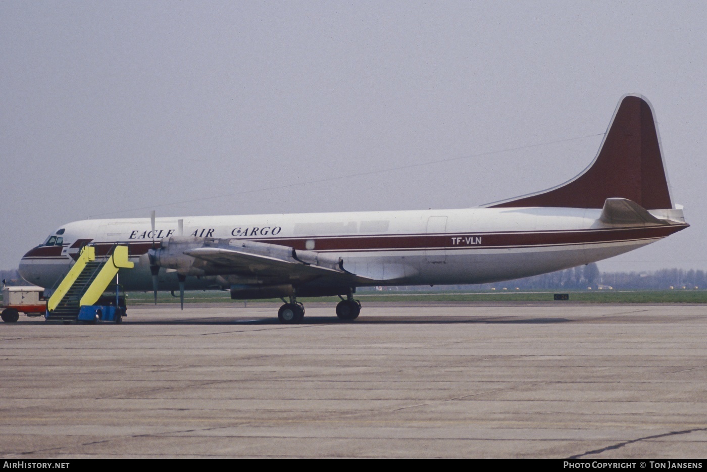 Aircraft Photo of TF-VLN | Lockheed L-188C(F) Electra | Eagle Air Cargo | AirHistory.net #595397