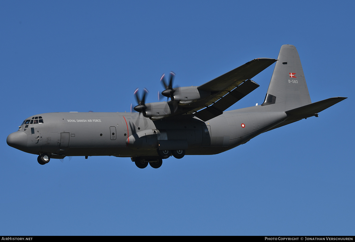 Aircraft Photo of B-583 | Lockheed Martin C-130J-30 Hercules | Denmark - Air Force | AirHistory.net #595398