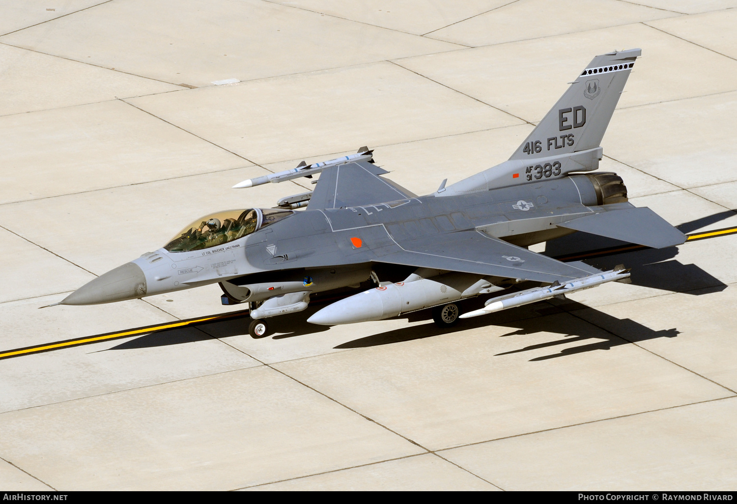 Aircraft Photo of 91-0383 / AF91-383 | General Dynamics F-16CM Fighting Falcon | USA - Air Force | AirHistory.net #595412