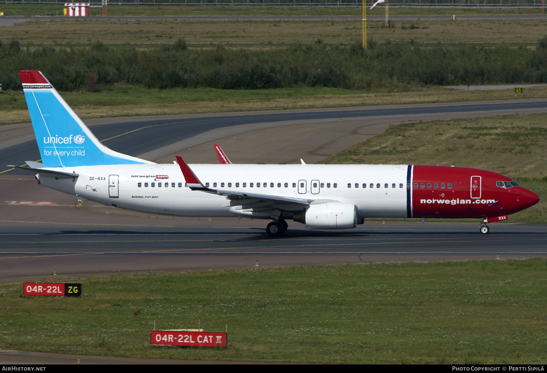 Aircraft Photo of SE-RXA | Boeing 737-84P | Norwegian | AirHistory.net #595415
