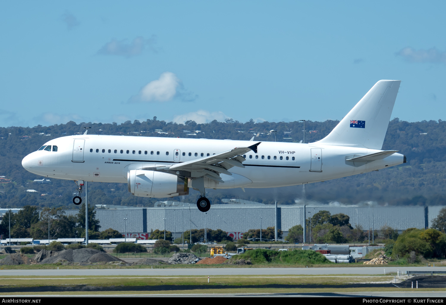 Aircraft Photo of VH-VHP | Airbus A319-132 | AirHistory.net #595439