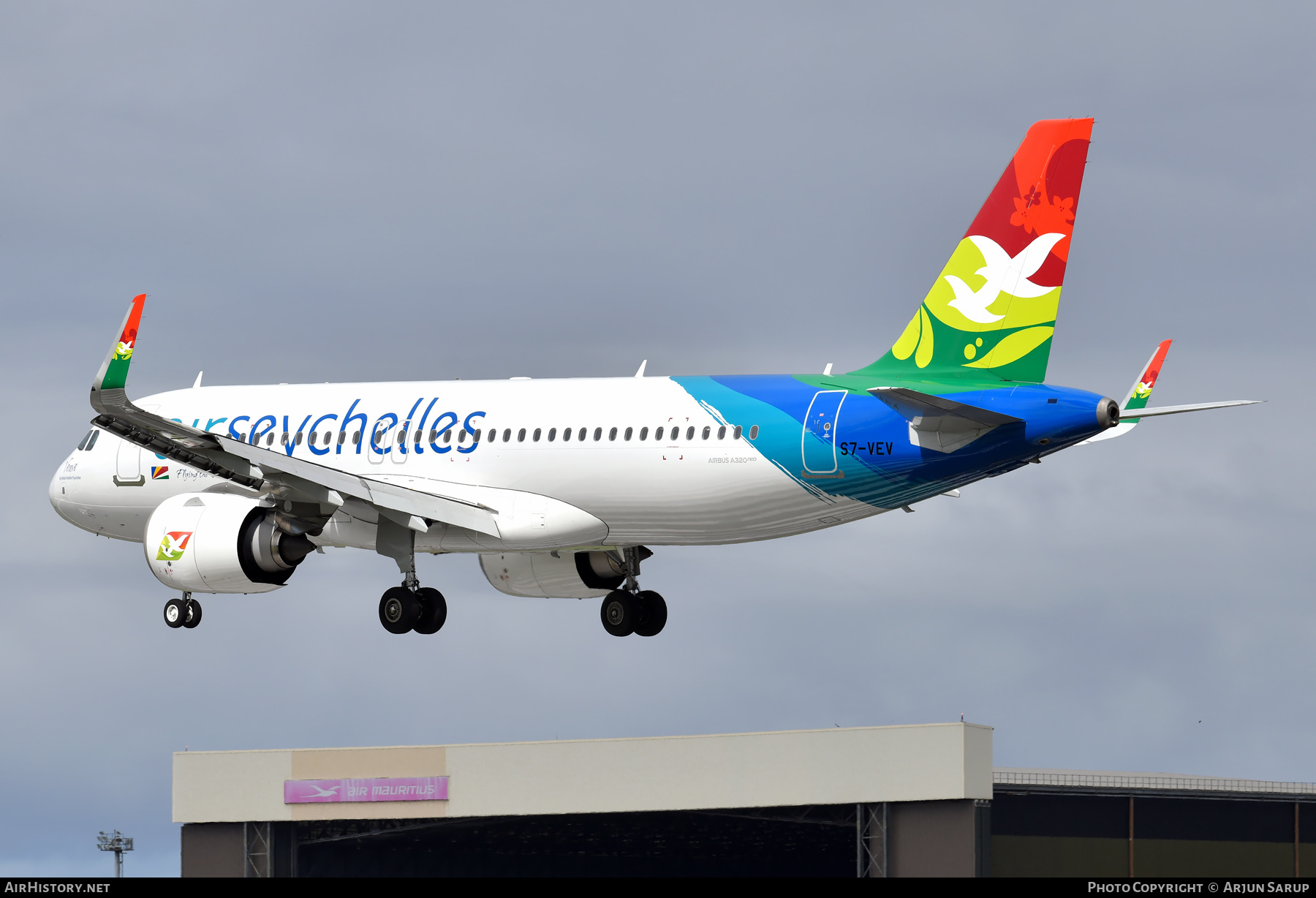Aircraft Photo of S7-VEV | Airbus A320-251N | Air Seychelles | AirHistory.net #595466