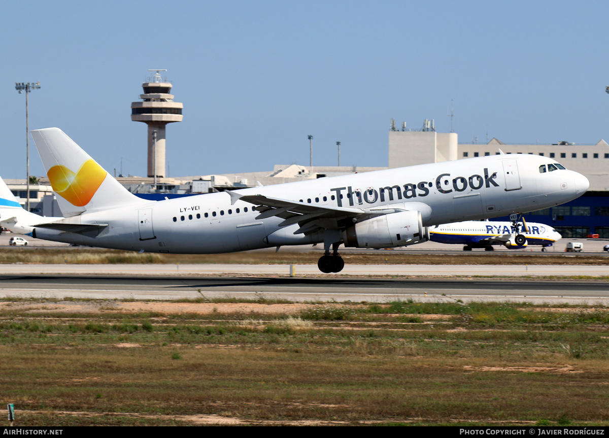 Aircraft Photo of LY-VEI | Airbus A320-233 | Thomas Cook Airlines | AirHistory.net #595467