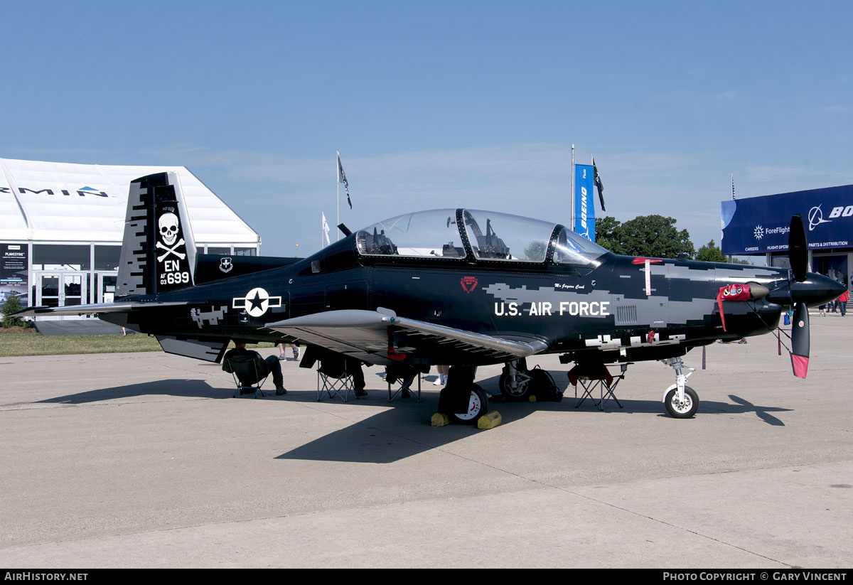 Aircraft Photo of 03-3669 | Raytheon T-6A Texan II | USA - Air Force | AirHistory.net #595479