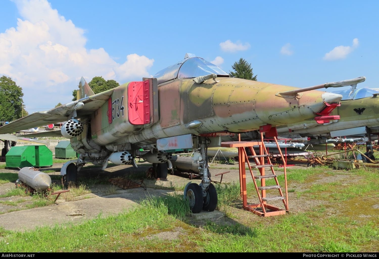 Aircraft Photo of 5734 | Mikoyan-Gurevich MiG-23BN | Czechoslovakia - Air Force | AirHistory.net #595484