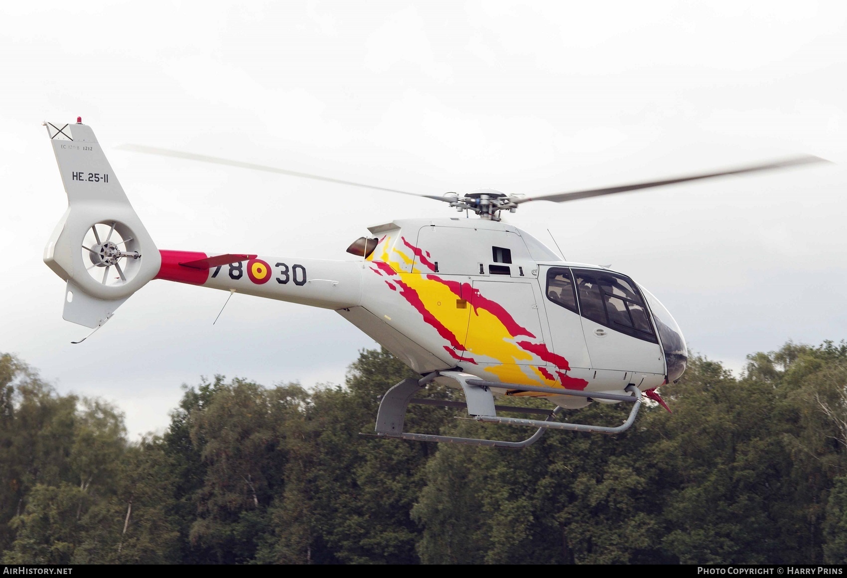 Aircraft Photo of HE.25-11 | Eurocopter EC-120B Colibri | Spain - Air Force | AirHistory.net #595510