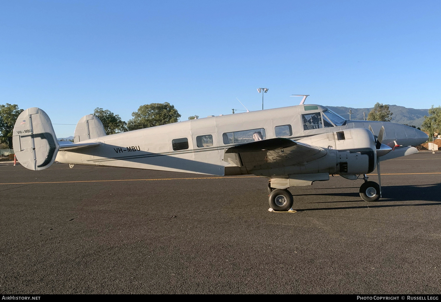 Aircraft Photo of VH-MBU | Beech H18 Tri-Gear | AirHistory.net #595526