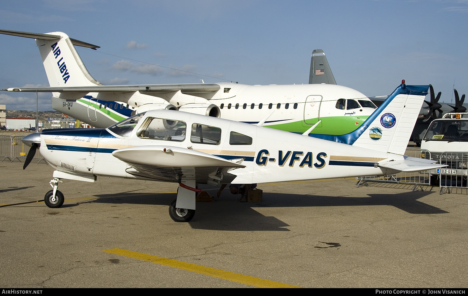 Aircraft Photo of G-VFAS | Piper PA-28R-200 Cherokee Arrow | AirHistory.net #595550