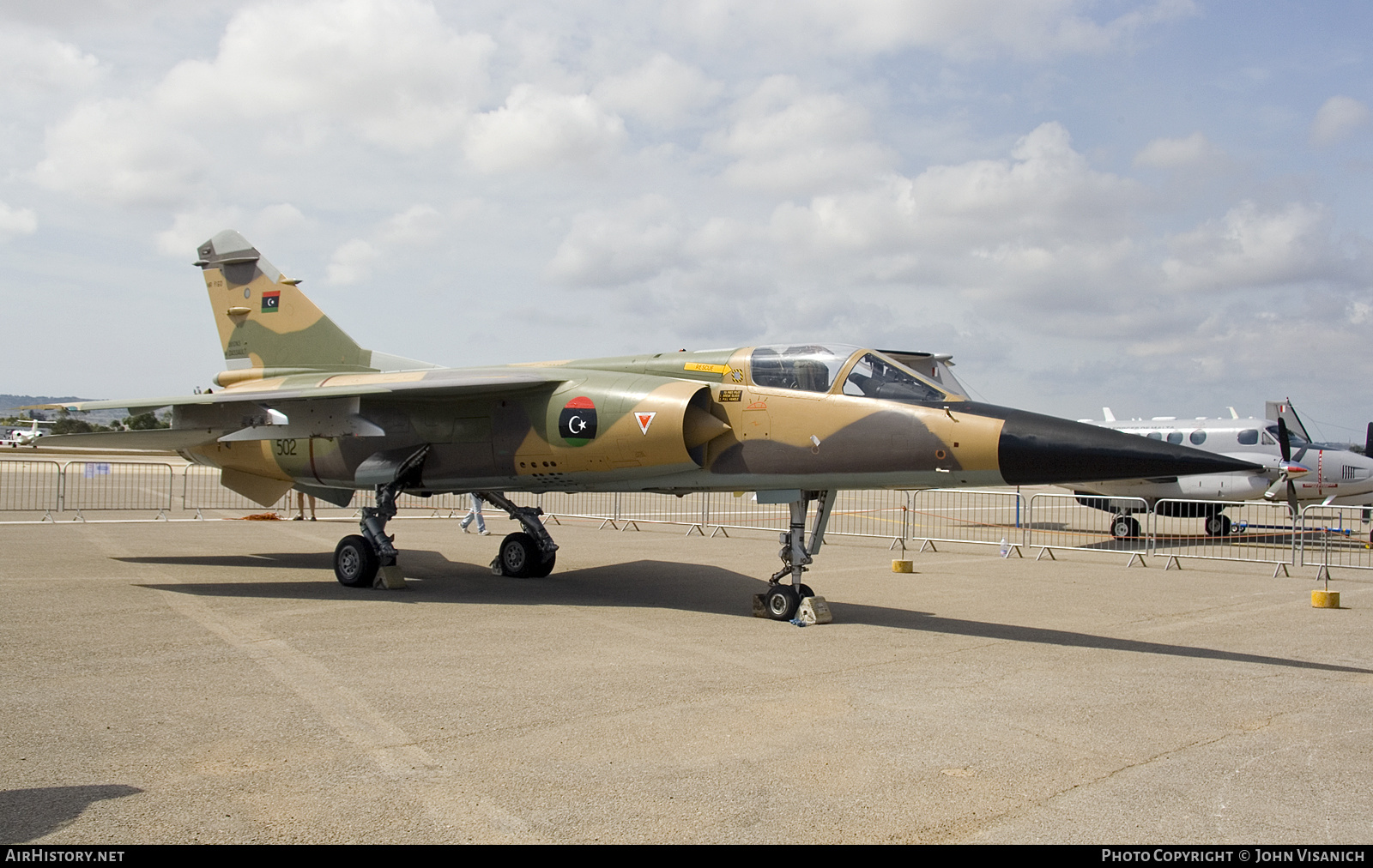 Aircraft Photo of 502 | Dassault Mirage F1ED | Libya - Air Force | AirHistory.net #595552