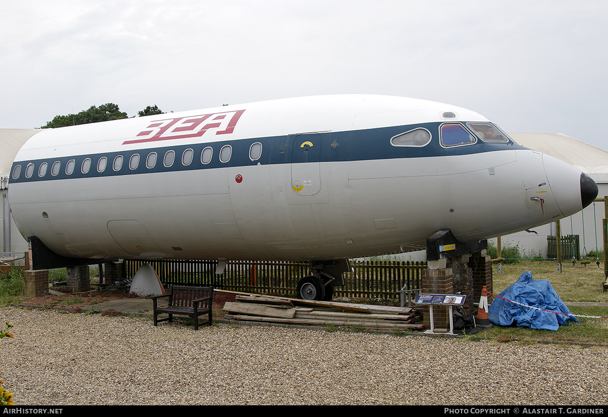 Aircraft Photo of G-AVFH | Hawker Siddeley HS-121 Trident 2E | BEA - British European Airways | AirHistory.net #595556