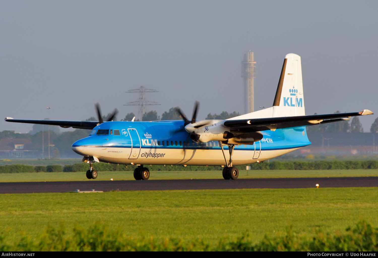 Aircraft Photo of PH-KVH | Fokker 50 | KLM Cityhopper | AirHistory.net #595576