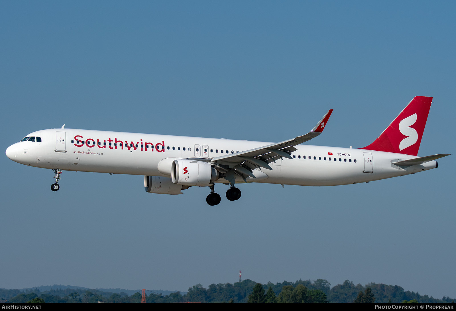 Aircraft Photo of TC-GRE | Airbus A321-253NX | Southwind Airlines | AirHistory.net #595580
