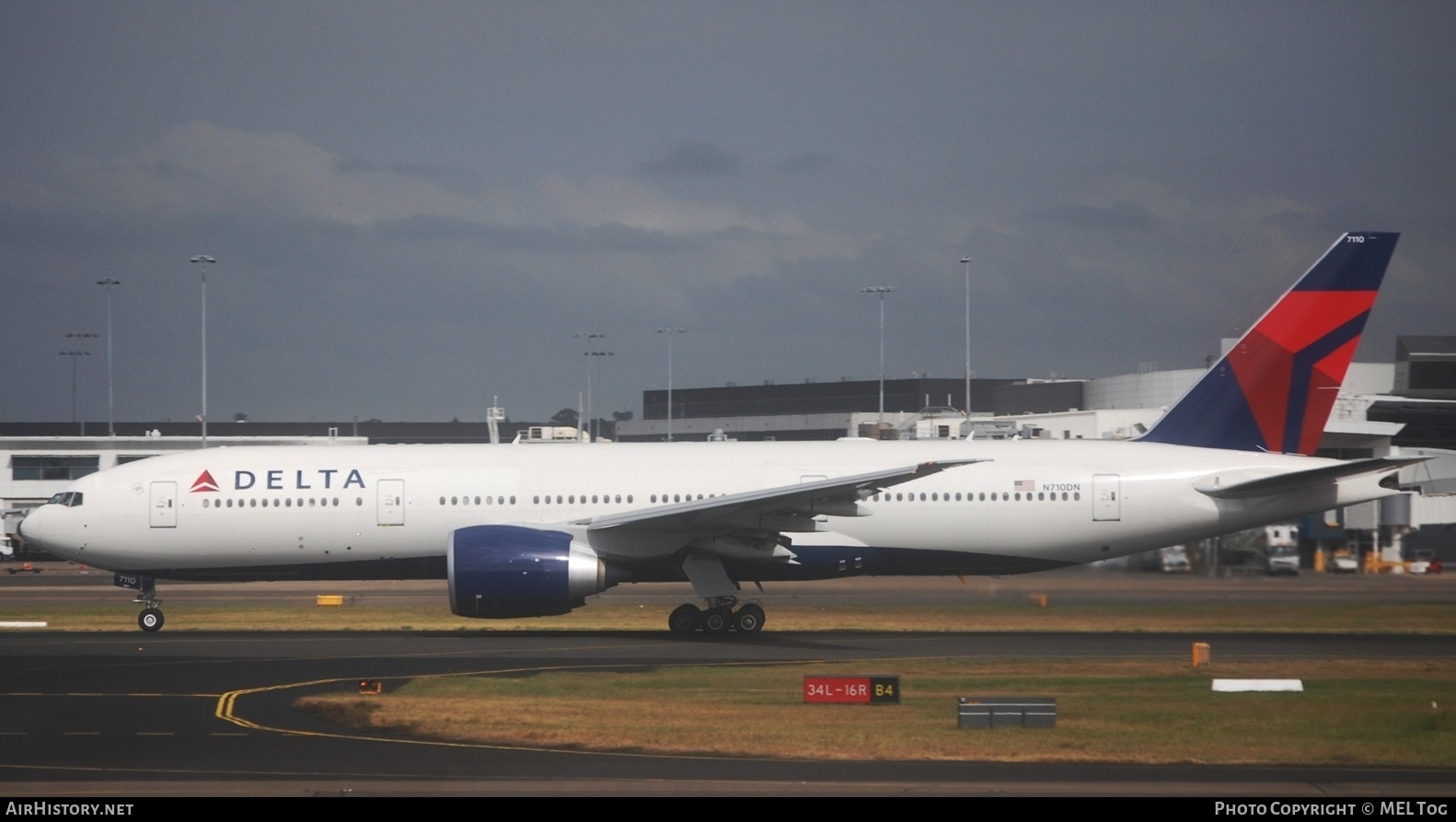 Aircraft Photo of N710DN | Boeing 777-232/LR | Delta Air Lines | AirHistory.net #595591