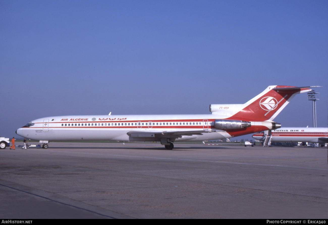 Aircraft Photo of 7T-VEV | Boeing 727-2D6/Adv | Air Algérie | AirHistory.net #595598